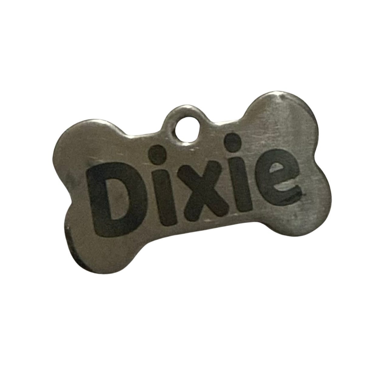 Engraved Dog Bone Tag