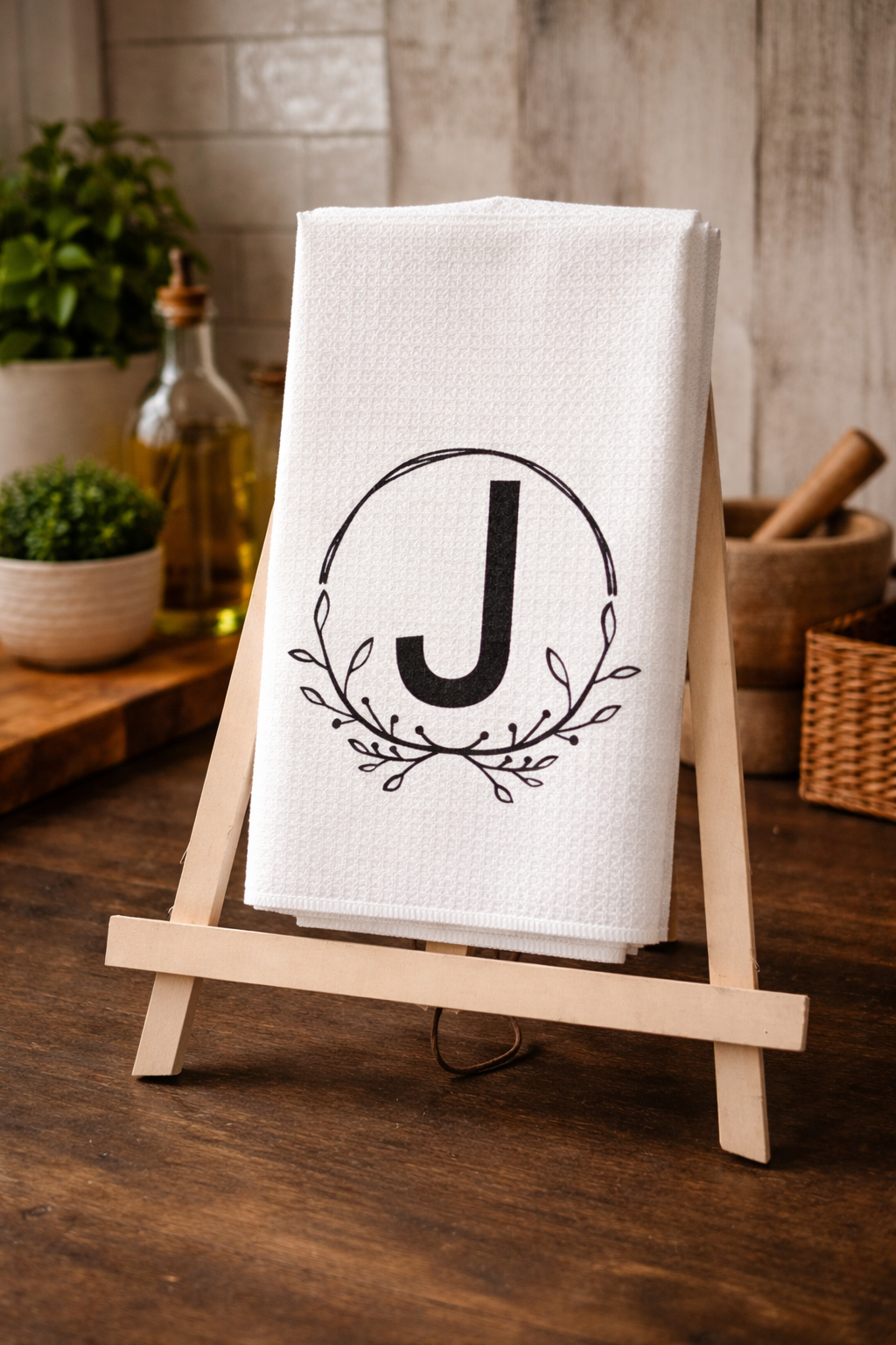 Personalized Dish Towel