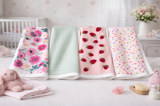 Handmade Baby Burp Cloth / Spit Rag