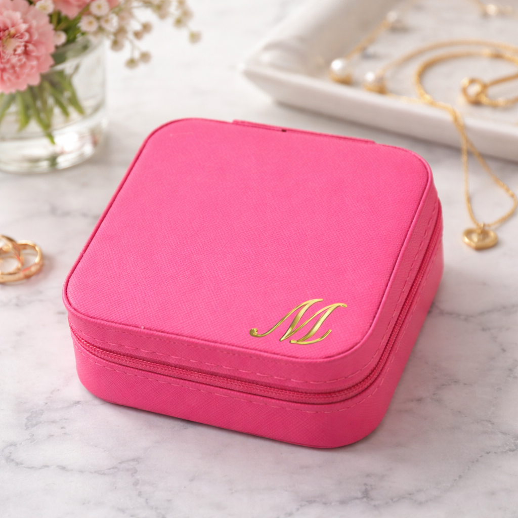 JEWELRY ORGANIZER TRAVEL BOX CASE