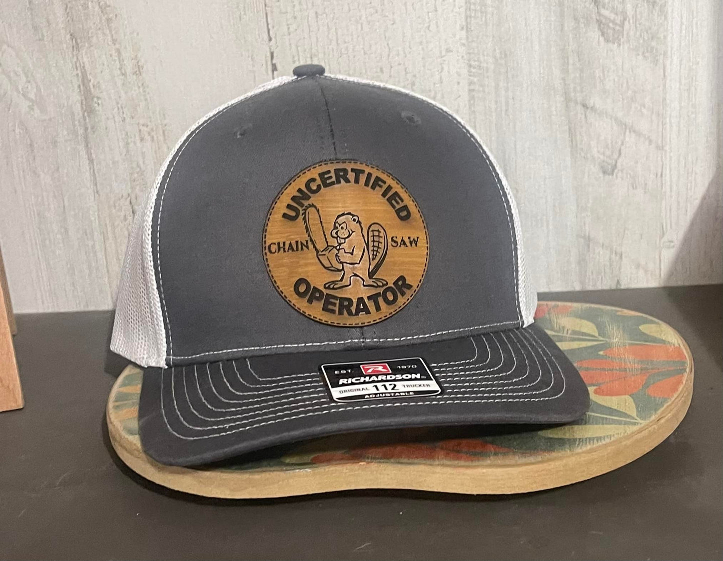 Custom Leather Patch Hats