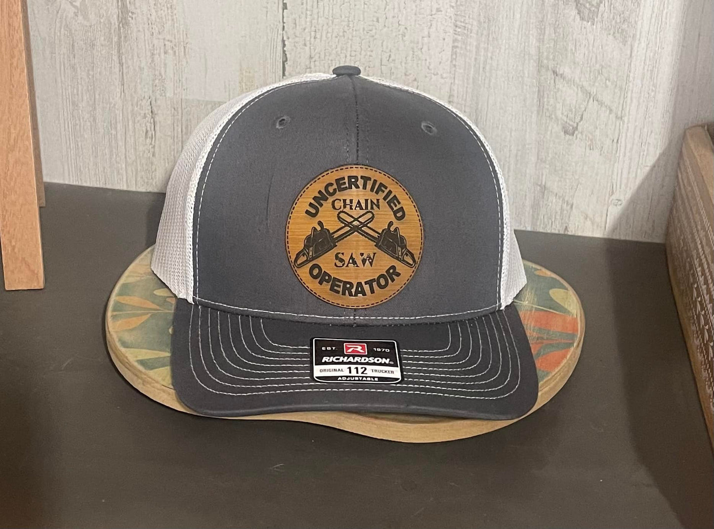 Custom Leather Patch Hats