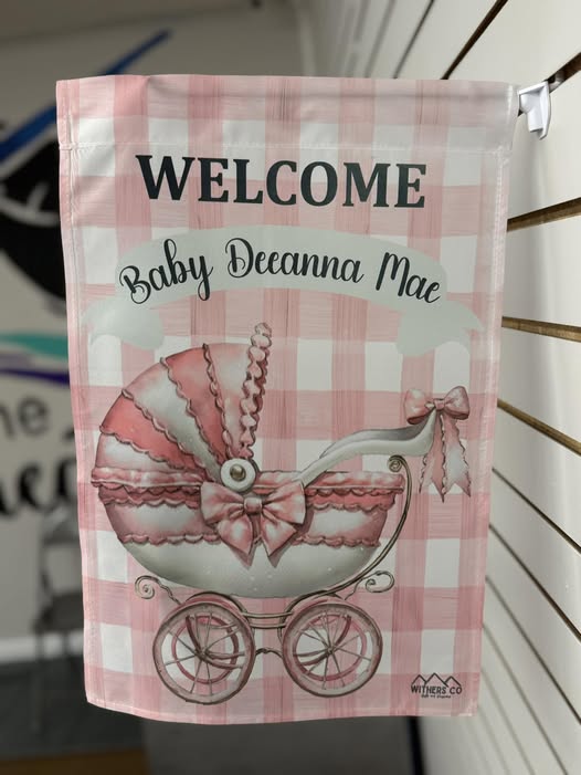 Garden Flag One sided custom