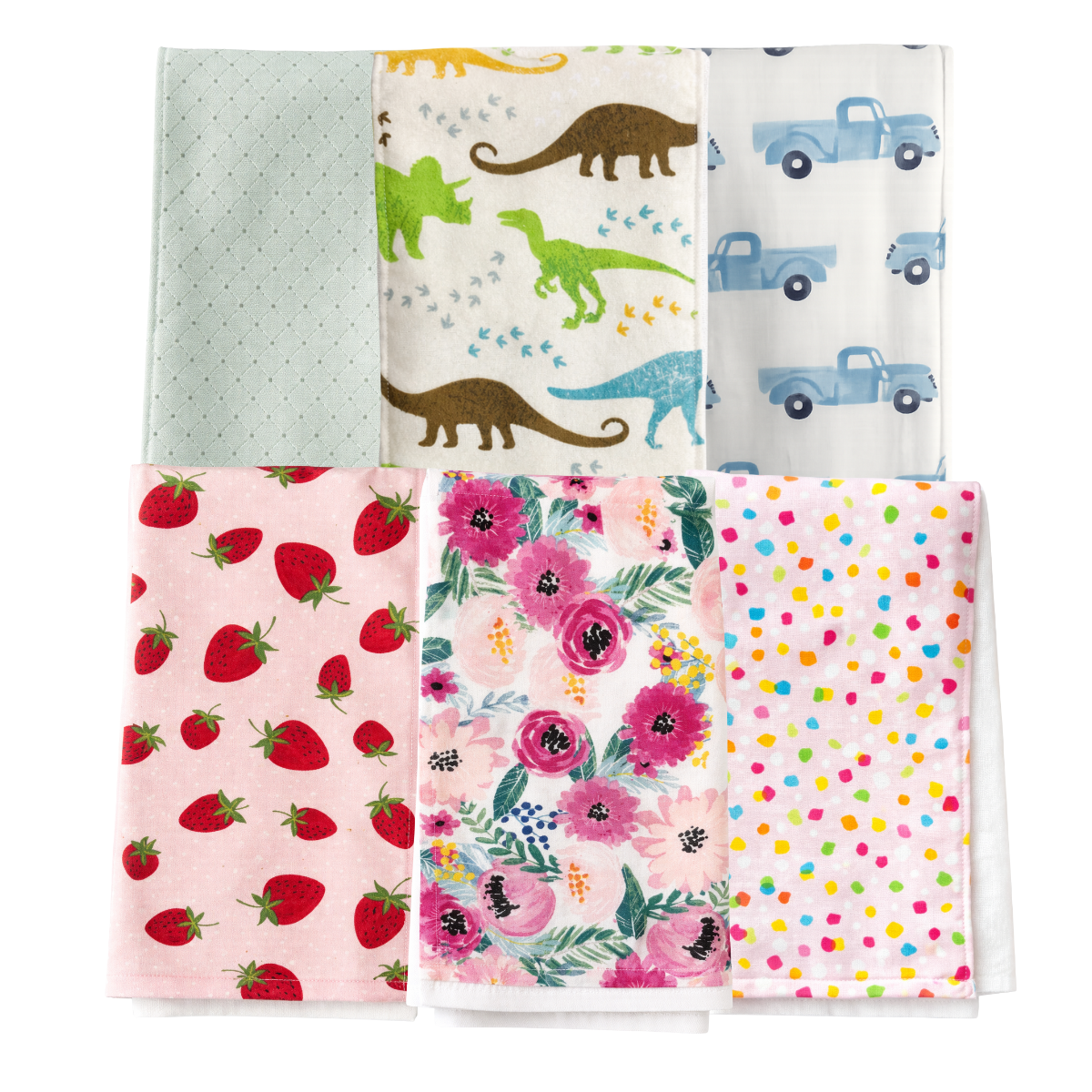 Handmade Baby Burp Cloth / Spit Rag